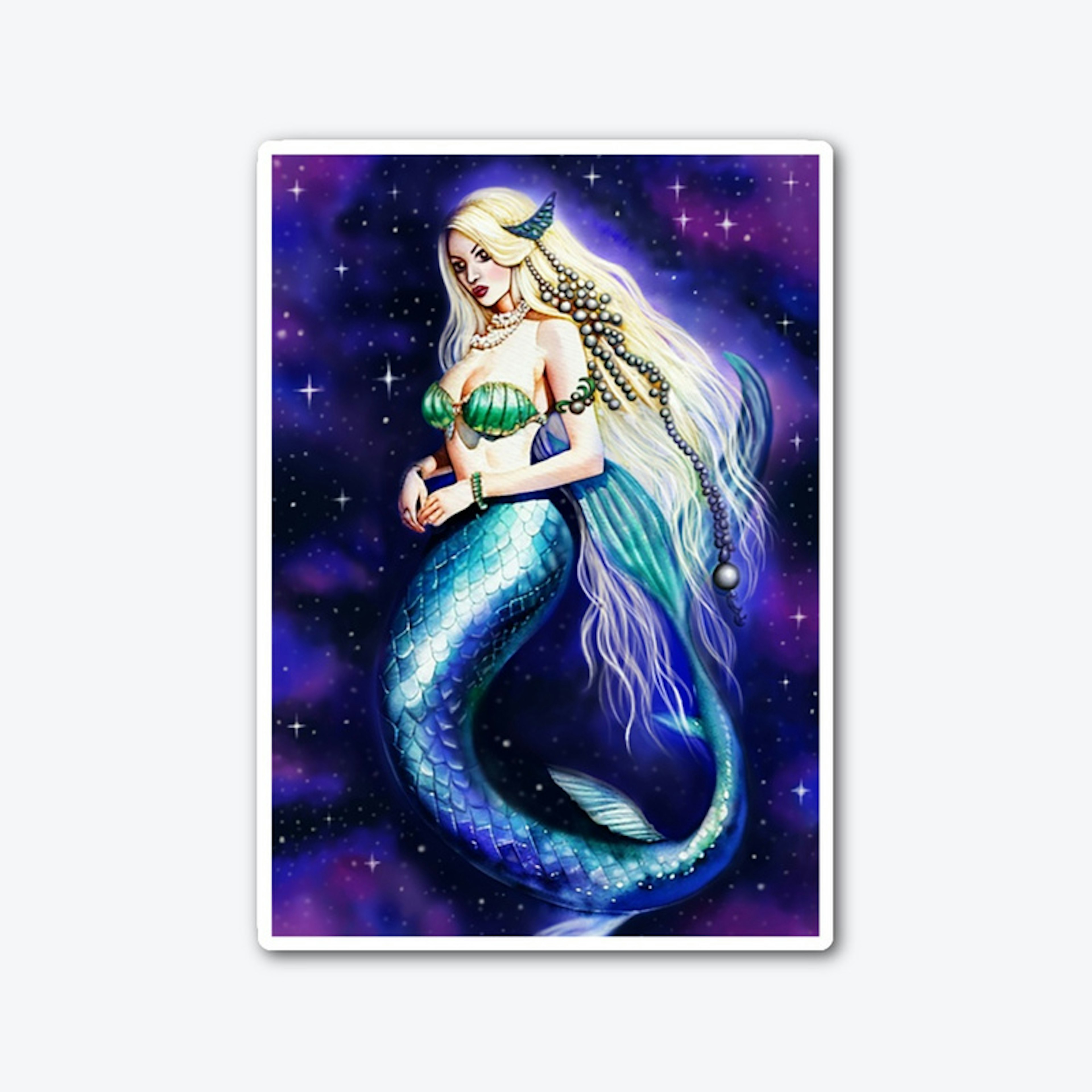 Intergalactic Mermaid | Art of Jameela