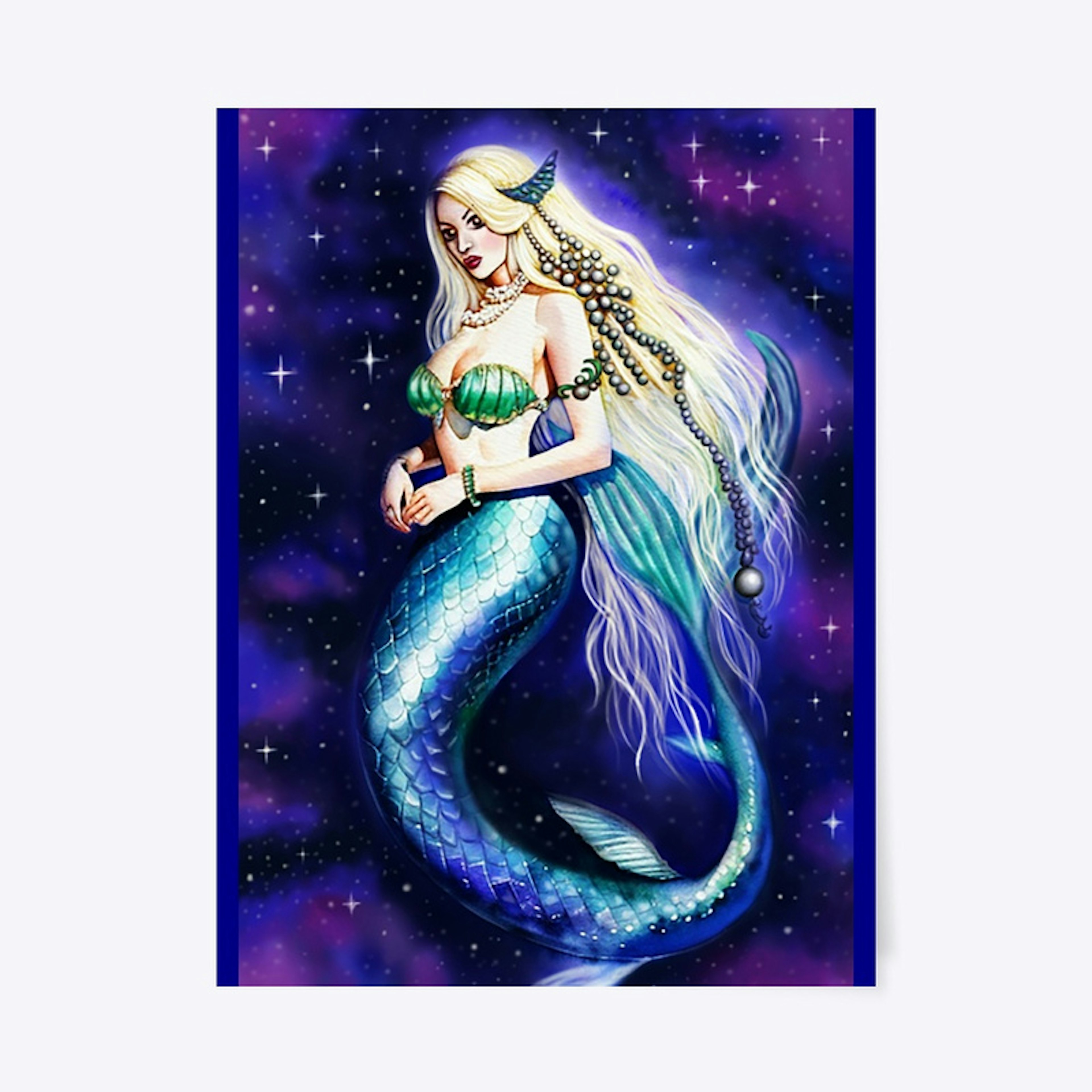 Intergalactic Mermaid | Art of Jameela